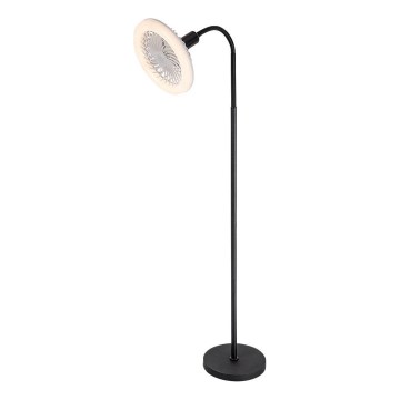 Rabalux - Lampada da terra LED dimmerabile con ventilatore 1xE27/16W/230V 3000-6500K + telecomando
