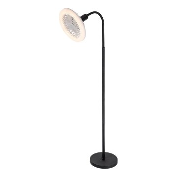 Rabalux - Lampada da terra LED dimmerabile con ventilatore Ø 30 cm 1xE27/16W/230V 3000-6500K + telecomando