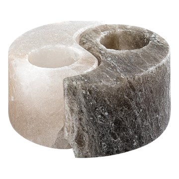 Rabalux - Lampada di sale - portacandele grigio/bianco
