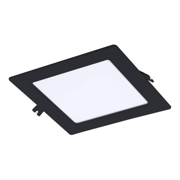 Rabalux - Lampada LED da incasso LED/12W/230V 17x17 cm nero