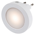 Rabalux - Lampada notturna LED con sensore LED/0,5W/230V 3000K diametro 65 mm