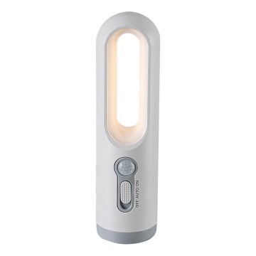 Rabalux - Lampada portatile ricaricabile a LED con sensore LED/0,8W/3,7V 3000/7000K