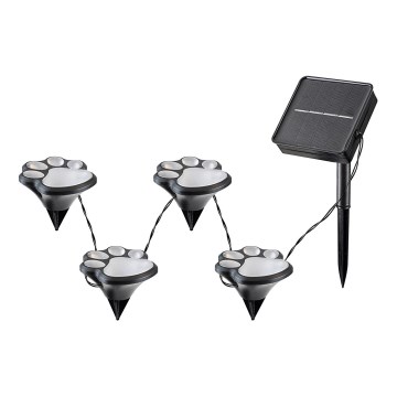 Rabalux - Lampada solare LED 4xLED/0,06W/1,2V IP44 600 mAh