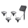 Rabalux - Lampada solare LED 4xLED/0,06W/1,2V IP44 600 mAh