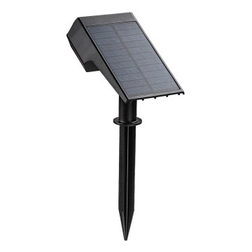 Rabalux - Lampada solare LED LED/0,5W/3,7V IP65 nera 3000 mAh