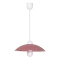 Rabalux - Lampadario 1xE27/60W/230V rosso