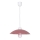 Rabalux - Lampadario 1xE27/60W/230V rosso