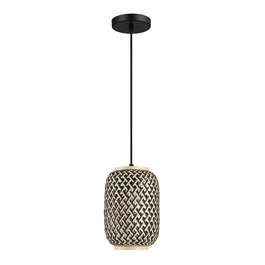 Rabalux - Lampadario a sospensione 1xE27/40W/230V in rattan