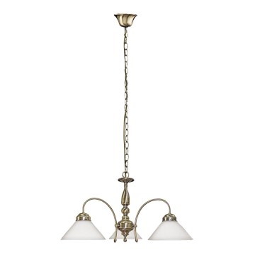 Rabalux - Lampadario a sospensione con catena 3xE27/60W/230V