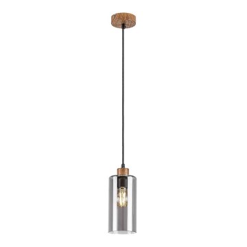 Rabalux - Lampadario a sospensione con cavo 1xE27/25W/230V rovere