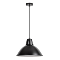 Rabalux - Lampadario a sospensione con cavo 1xE27/60W/230V Ø 36 cm nero