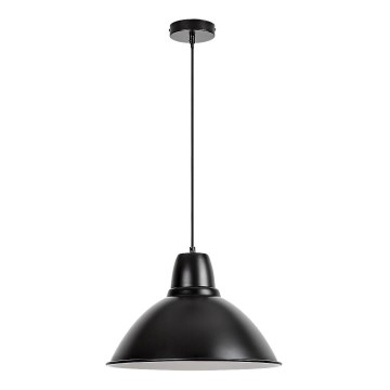 Rabalux - Lampadario a sospensione con cavo 1xE27/60W/230V Ø 36 cm nero