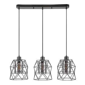 Rabalux - Lampadario a sospensione con cavo 3xE27/40W/230V
