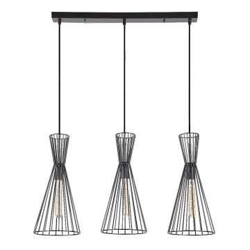 Rabalux - Lampadario a sospensione con cavo 3xE27/60W/230V