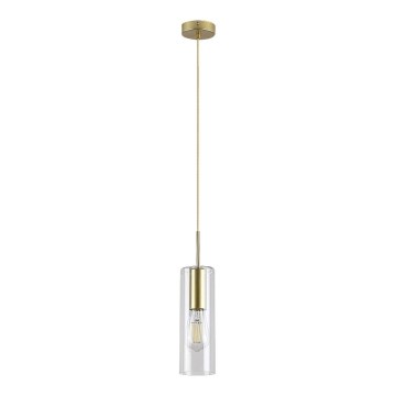 Rabalux - Lampadario a sospensione con filo 1xE27/40W/230V limpido/oro