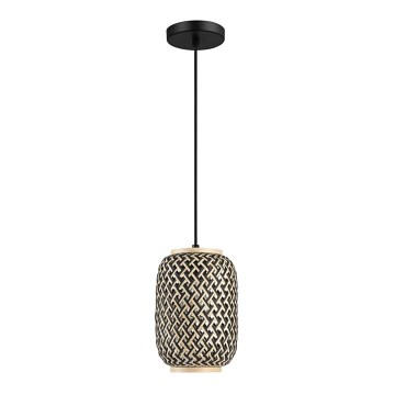 Rabalux - Lampadario a sospensione con filo 1xE27/40W/230V rattan