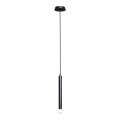 Rabalux - Lampadario a sospensione con filo 1xG9/5W/230V nero