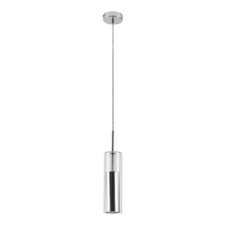 Rabalux - Lampadario a sospensione con filo 1xGU10/50W/230V limpido/cromo lucido