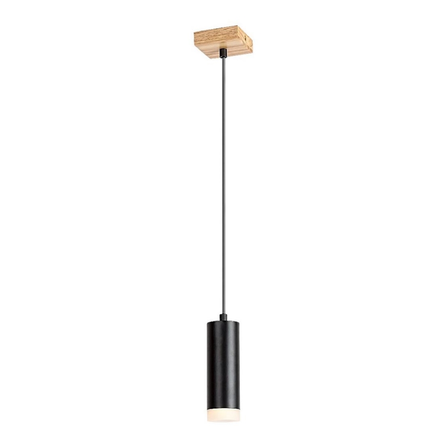 Rabalux - Lampadario a sospensione con filo 1xGU10/5W/230V quercia