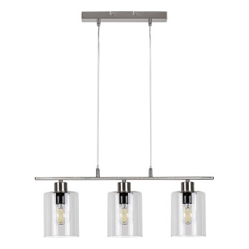 Rabalux - Lampadario a sospensione con filo 3xE27/40W/230V