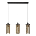 Rabalux - Lampadario a sospensione con filo 3xE27/40W/230V
