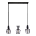 Rabalux - Lampadario a sospensione con filo 3xE27/60W/230V