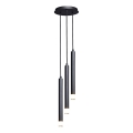 Rabalux - Lampadario a sospensione con filo 3xG9/5W/230V nero
