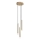 Rabalux - Lampadario a sospensione con filo 3xG9/5W/230V oro