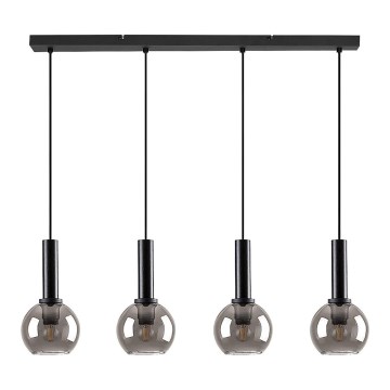 Rabalux - Lampadario a sospensione con filo 4xE27/40W/230V