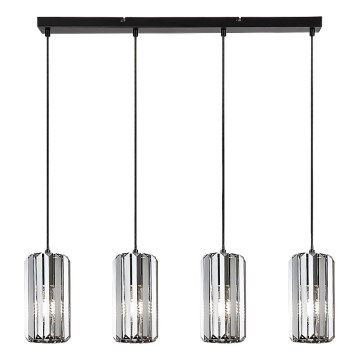 Rabalux - Lampadario a sospensione con filo 4xE27/40W/230V
