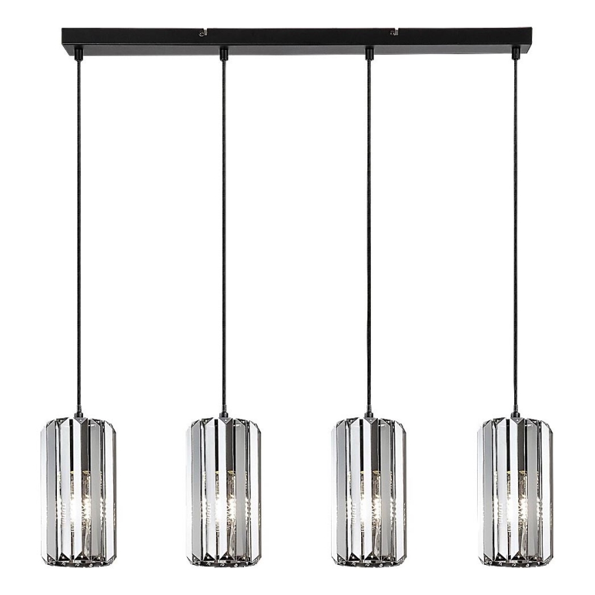 Rabalux - Lampadario a sospensione con filo 4xE27/40W/230V