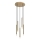 Rabalux - Lampadario a sospensione con filo 5xG9/5W/230V oro