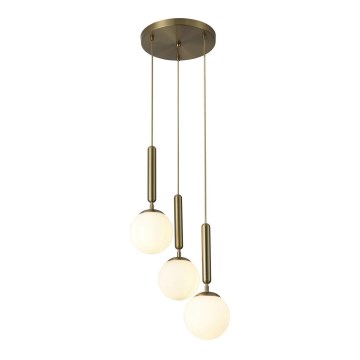 Rabalux - Lampadario a sospensione con filo DIVINA 3xE14/9W/230V