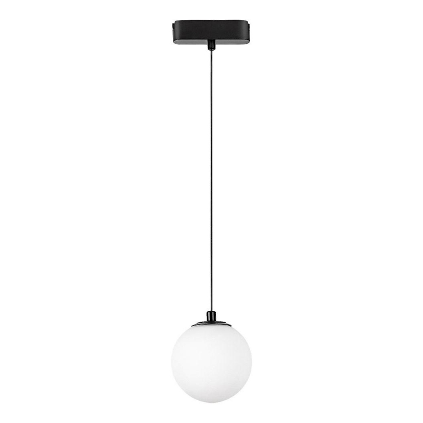 Rabalux - Lampadario a sospensione con filo LED dimmerabile per sistema ferroviario monofase LED/5W/24V 2700-5500K Wi-Fi Tuya nero
