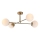 Rabalux - Lampadario a sospensione con supporto rigido 4xE27/35W/230V oro
