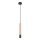 Rabalux - Lampadario a sospensione su cavo 1xGU10/50W/230V faggio