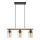 Rabalux - Lampadario a sospensione su cavo 3xE27/25W/230V pino