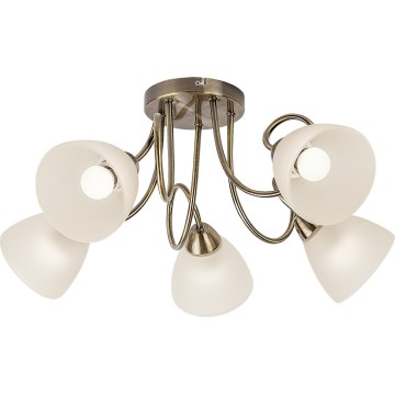 Rabalux - Lampadario da soffitto 5xE27/60W/230V