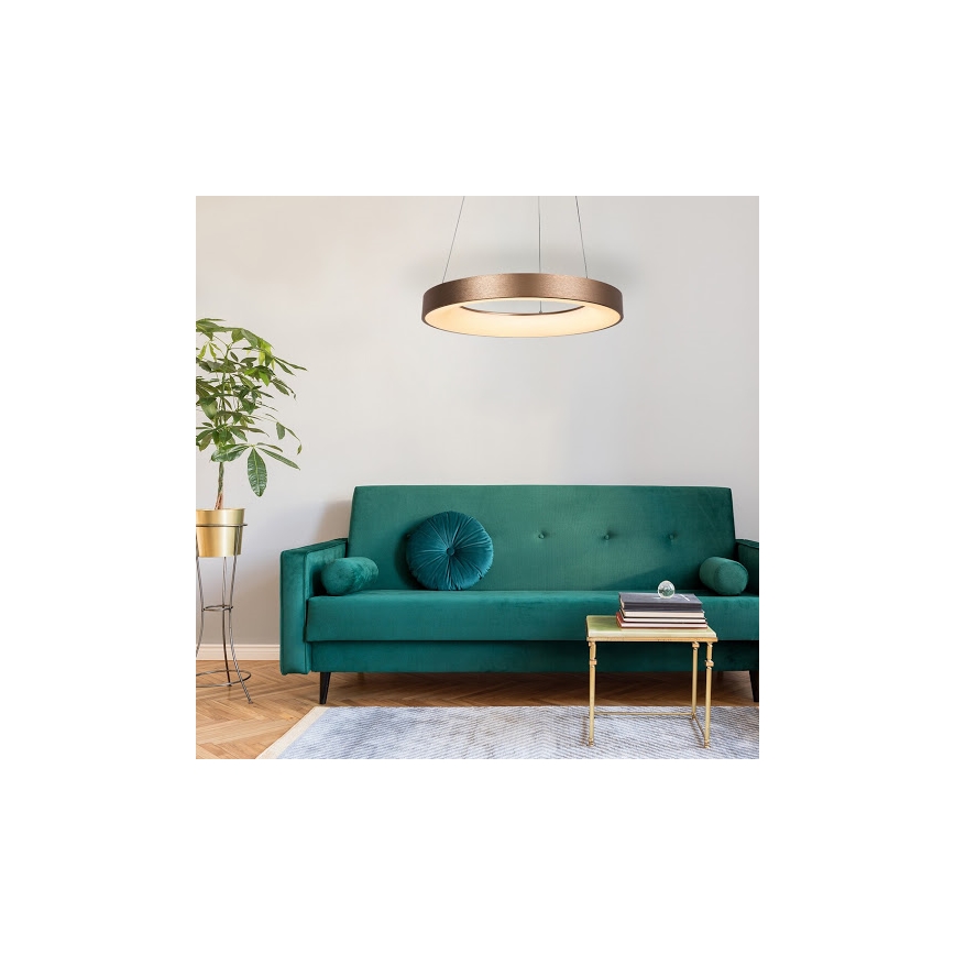 Rabalux - Lampadario LED a sospensione con filo CARMELLA LED/80W/230V diametro 80 cm