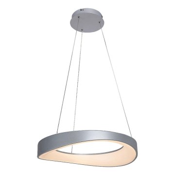 Rabalux - Lampadario LED a sospensione con filo LED/56W/230V 3000K argento