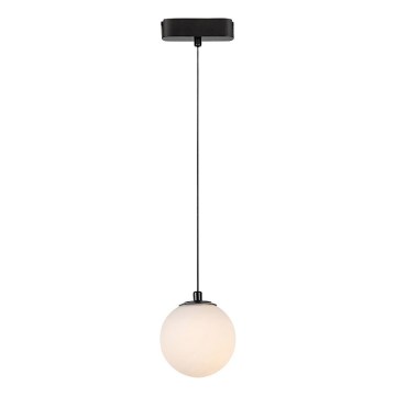 Rabalux - Lampadario LED a sospensione con filo per sistema ferroviario monofase LED/5W/24V 3000K nero