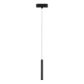 Rabalux - Lampadario LED a sospensione con filo per sistema ferroviario monofase LED/5W/24V 3000K nero