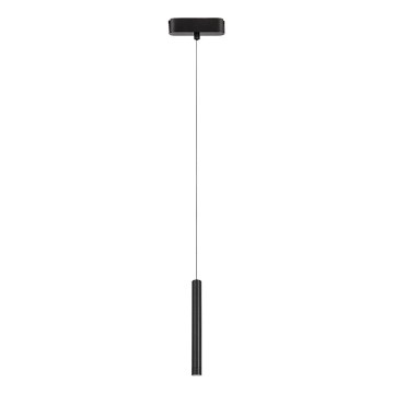Rabalux - Lampadario LED a sospensione con filo per sistema ferroviario monofase LED/5W/24V 4000K nero