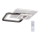 Rabalux - Lampadario LED dimmerabile a plafone LED/48W/230V 3000K/4000K/6000K + tc