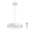 Rabalux - Lampadario LED dimmerabile a sospensione con cavo LED/38W/230V 3000-6500K bianco + telecomando