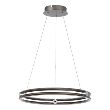 Rabalux - Lampadario LED dimmerabile a sospensione su cavo LED/60W/230V 3000-6500K grigio + telecomando