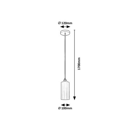 Rabalux - Lampadario su filo 1xE27/40W/230V