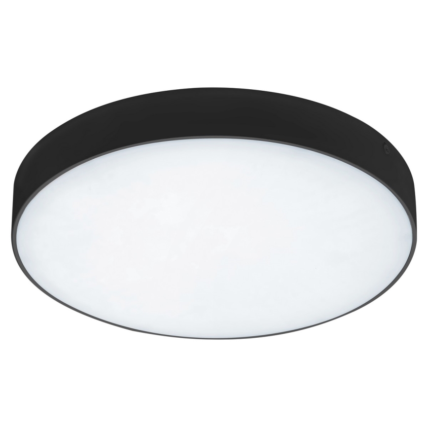 Rabalux - Plafoniera LED da soffitto per bagno/24W/230V 2800K/4000K/6000K IP44 nero Ø 30 cm