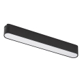 Rabalux - LED Plafoniera dimmerabile per sistema a binario monofase LED/12W/24V 2700-5500K Wi-Fi Tuya 22 cm nero