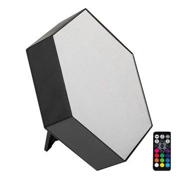 Rabalux - LED RGB Lampada da tavolo dimmerabile LED/1W/5V/3xAA + telecomando